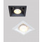 LED COB 바몬 1구 사각 매입등, 매입조명 (15W 블랙 화이트 필립스)